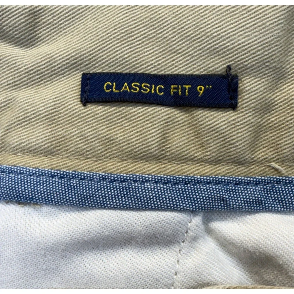 Polo Ralph Lauren Shorts‎ Mens 34 Khaki Classic Fit 9 Inch Chino Tan